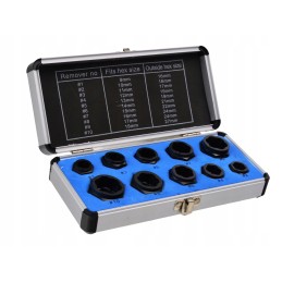 Lizdų komplektas pažeistiems varžtams ir veržlėms, 10 vnt