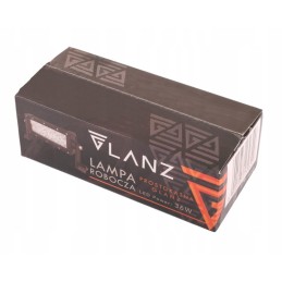 Stačiakampė darbo lempa 36w 12 LED glanc