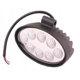 Ellipsa 24W 8 LED Glanz Motogeneric darbo lempa