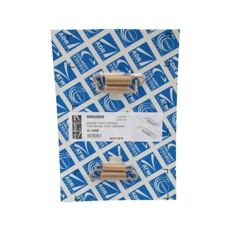 Stabdžių trinkelių spyruoklių komplektas