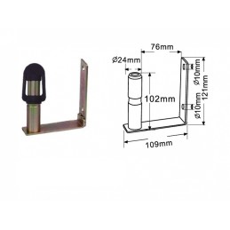 Blykstės kaištis, U tipo šoninė rankena