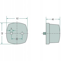 Gabaritinis žibintas 4552pf 003057001