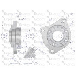 Magneton tipo starterio galvutė 9142743 mėlyna li