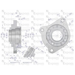 Magneton tipo starterio galvutė 9142743 mėlyna li