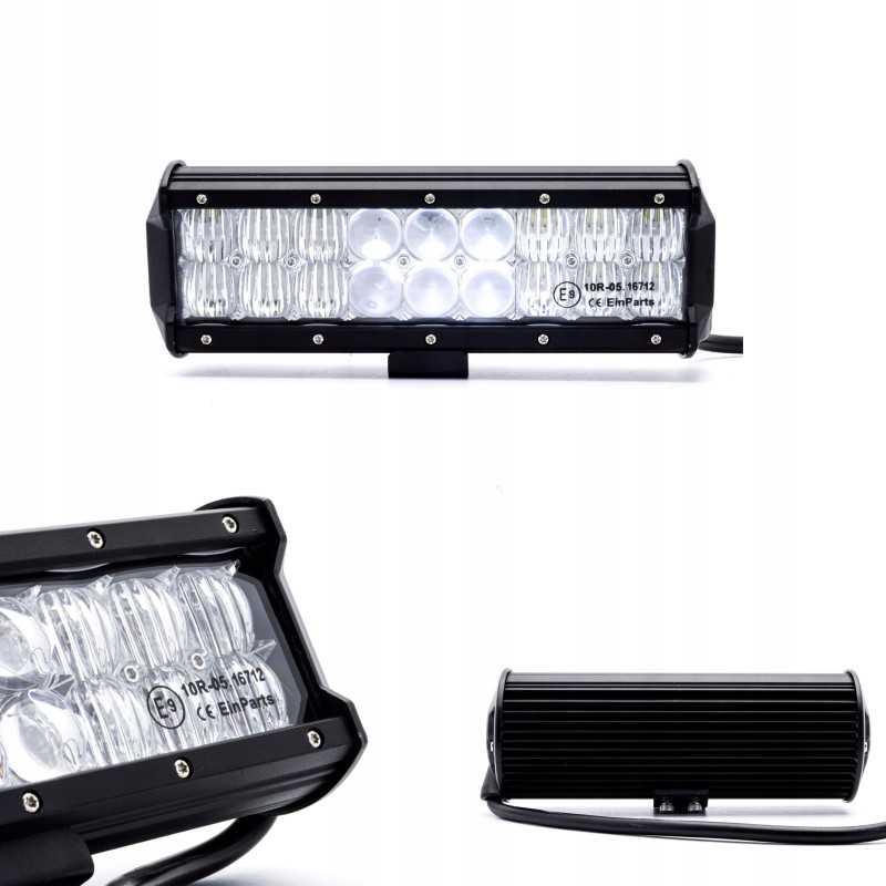 LED darbinė halogeninė lempa 90w 5d combo 30 60