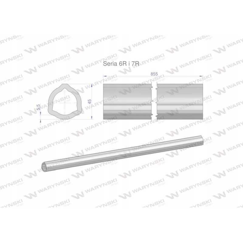 Vidinis vamzdis, 6r ir 7r serijos, veleno 1010 jungtis