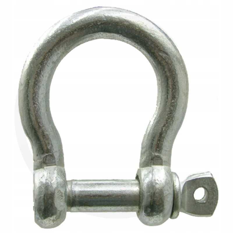 Cinkuotas omega kabelio apkabas, 5 mm skersmens
