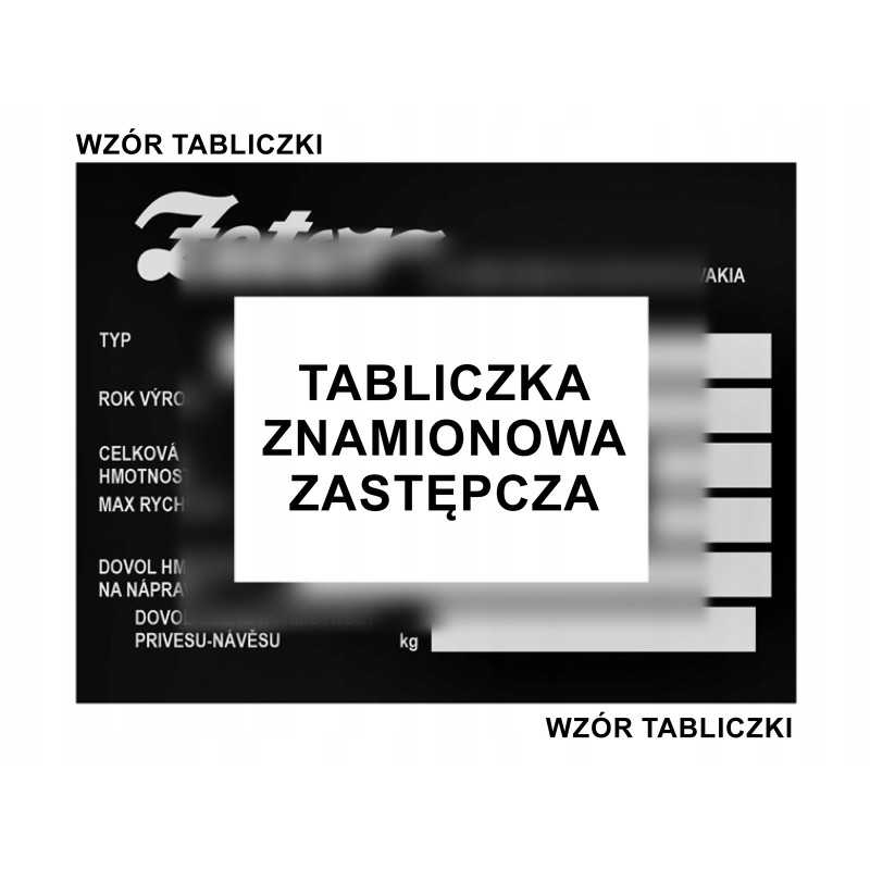 Zetor pakeitimo vardinė lentelė