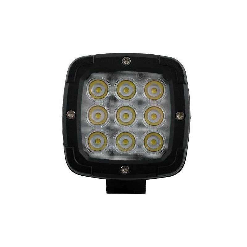 9-LED darbinė lempa, 1300lm, tvirtinimas DI varžtu