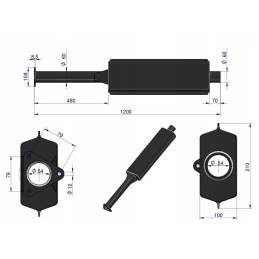 Emaliuotas duslintuvas c 385 motogeneric