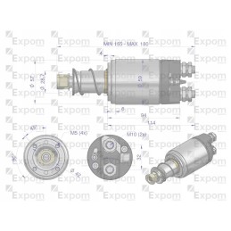 Starterio jungiklis 2130 2134 aro expo