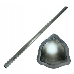 Vidinis trikampis vamzdis 45x4mm, ilgis 127 4 cm