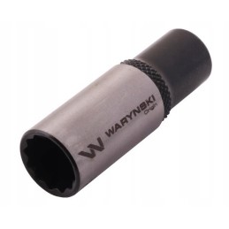 Dodekaedrinis lizdas 1 4 14 mm ilgio krv