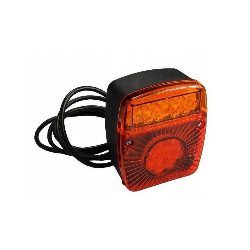 LED priekabos lempa be stalinio žibinto