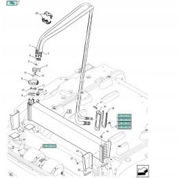 Garintuvas New Holland CX TC 47613257