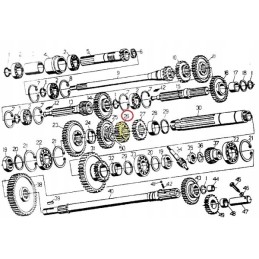 Krumpliaratis 1 ir 4 pavaros C 330 originalus Ursus