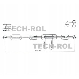Šoninės grandinės ištraukimas c 330 c330 42370330