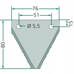 Dalgio ašmenys 687506000001