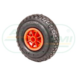 25 mm guminis ratas karučiui