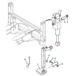 Atraminė čiuožykla Terex Fermec 760 860 960 3517077m1