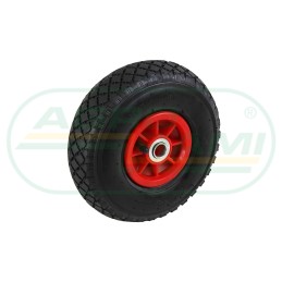 20 mm guminis ratas karučiui