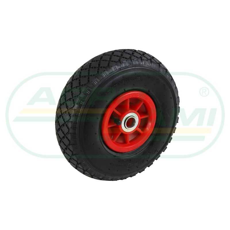 20 mm guminis ratas karučiui