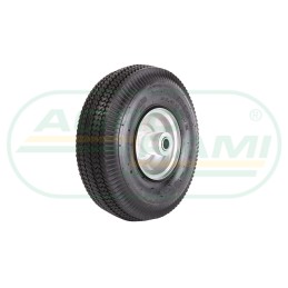 16 mm guminis ratas karučiui