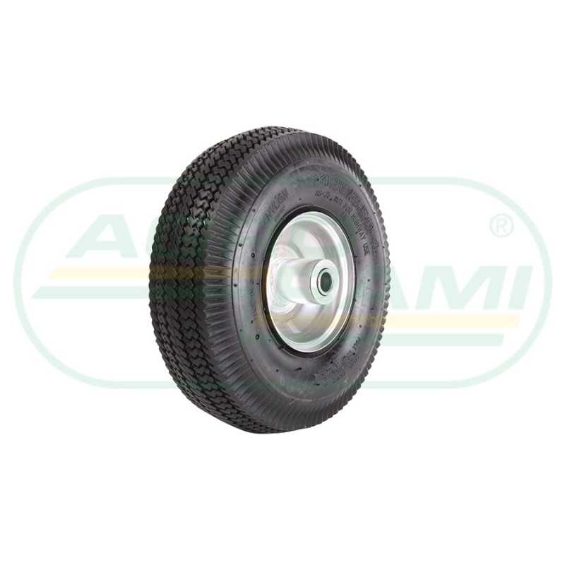 16 mm guminis ratas karučiui