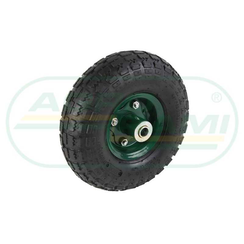 16 mm guminis ratas karučiui