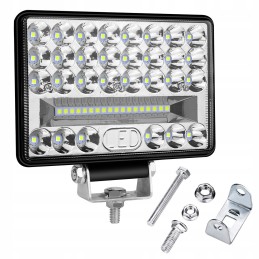 48 LED halogeninė lempa, 7 colių darbinis prožektorius