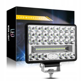 48 LED halogeninė lempa, 7 colių darbinis prožektorius