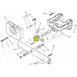 Priekinis kablys c 330 motogeneric