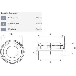 Kištukas bpw 0321103070
