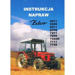 Zetor 5211 6211 7211 7745 7711 remonto vadovas