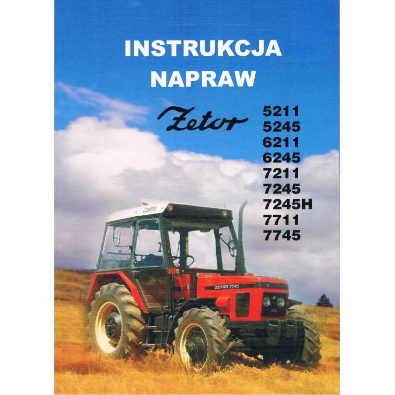 Zetor 5211 6211 7211 7745 7711 remonto vadovas