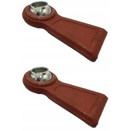 Apatinė traukimo strypo galvutė, 2 dalys suvirinimui C360