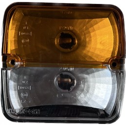 Traktoriaus priekinis posūkio signalas