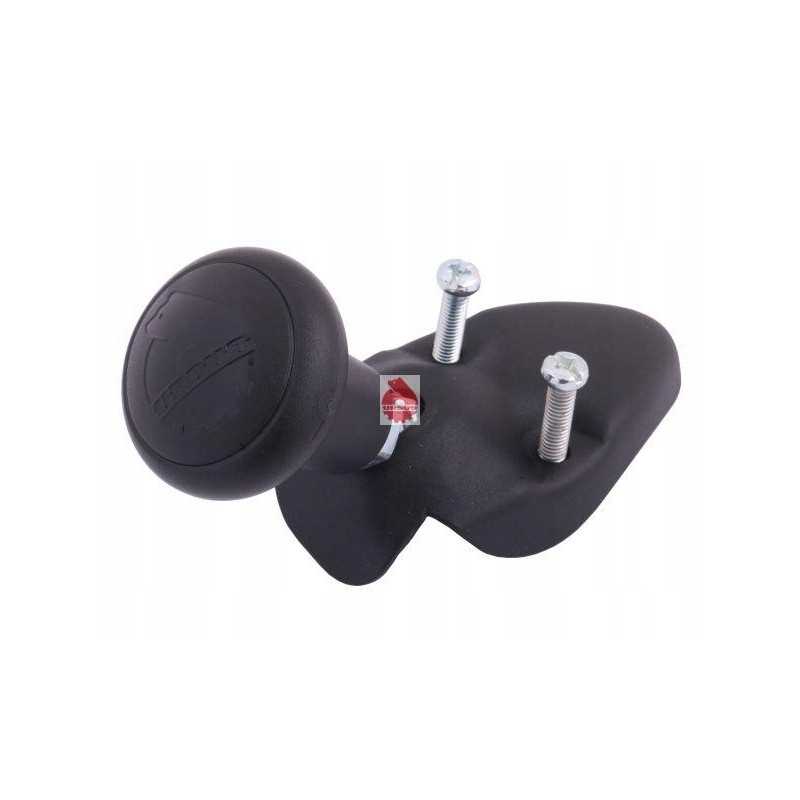 Juoda vairo rankenėlė, montuojama ant Ursus rėmo