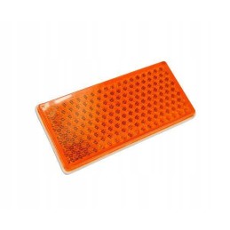 Stačiakampis atšvaitas 105x48 oranžinis 10 vnt