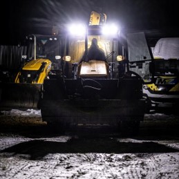 Wesem priekiniai žibintai, dešinė, kairė, lemputės, komplektas, JCB Manitou