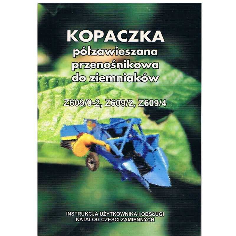 Dalių katalogas bulviakasiui su 609 4