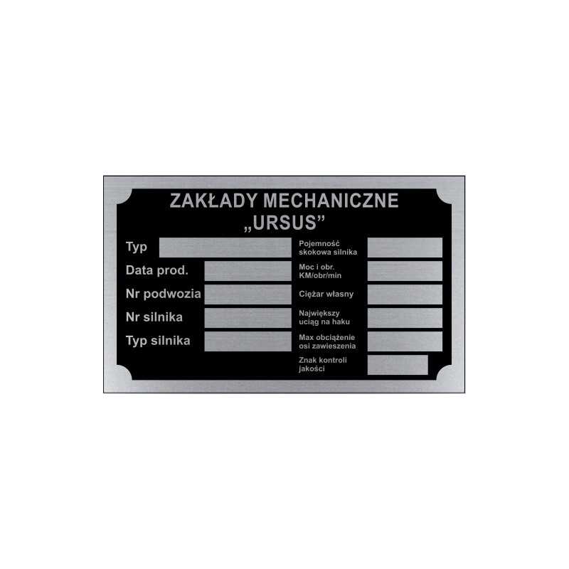 Ursus vardinė lentelė