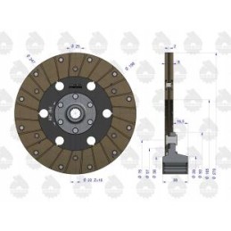 Varomas sankabos diskas ir ST C 330 originalus Ursus