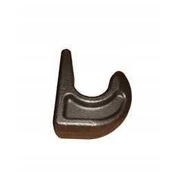 Kablys, jungiantis krautuvo kaušus, krautuvas tur tura