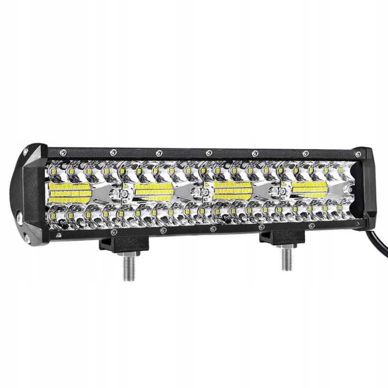 LED halogeninė lempa 480w 12v 24v skydelis 80 led jmd 26