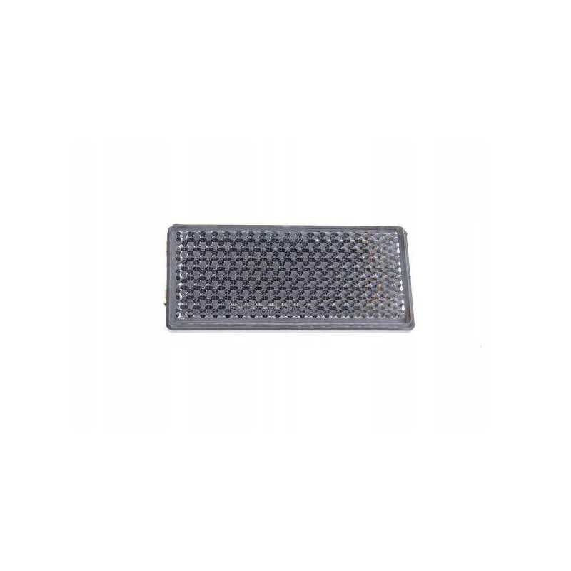 Stačiakampis reflektorius 105x48 baltas 10 vnt motogener