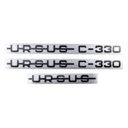 Ursus C330 traktoriaus gaubto lipdukai, emblema