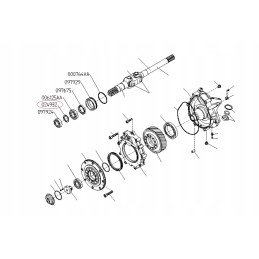 Merlo stebulės redukcijos žiedai 024932