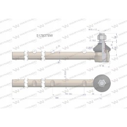 Vairo šarnyras 5178378 motogeneric