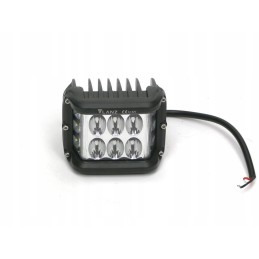 Kvadratinė plataus kampo darbinė lempa 48w 12LED glanc